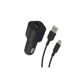 Electric car charger Muvit 1,2 m Black